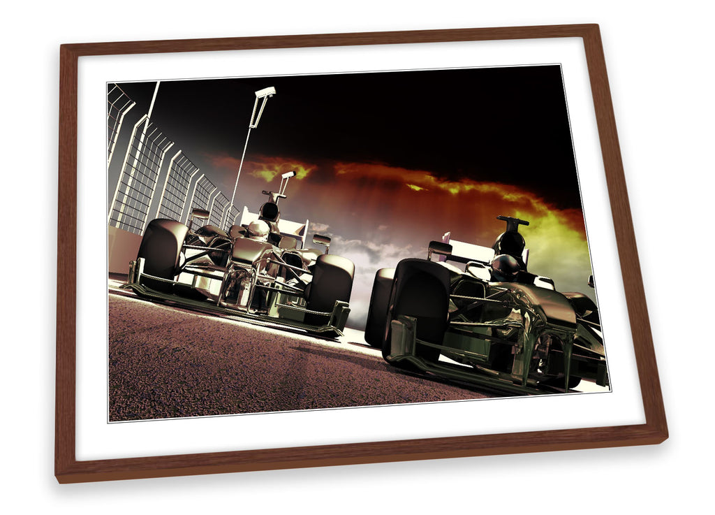 Formula One Race Cars F1 Framed