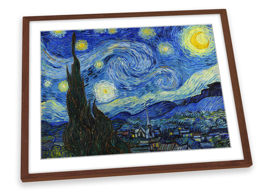 Vincent Van Gogh Starry Night Framed