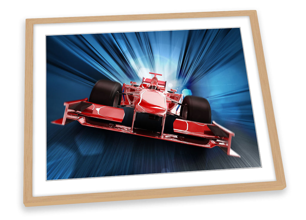 Formula One F1 Race Car Framed