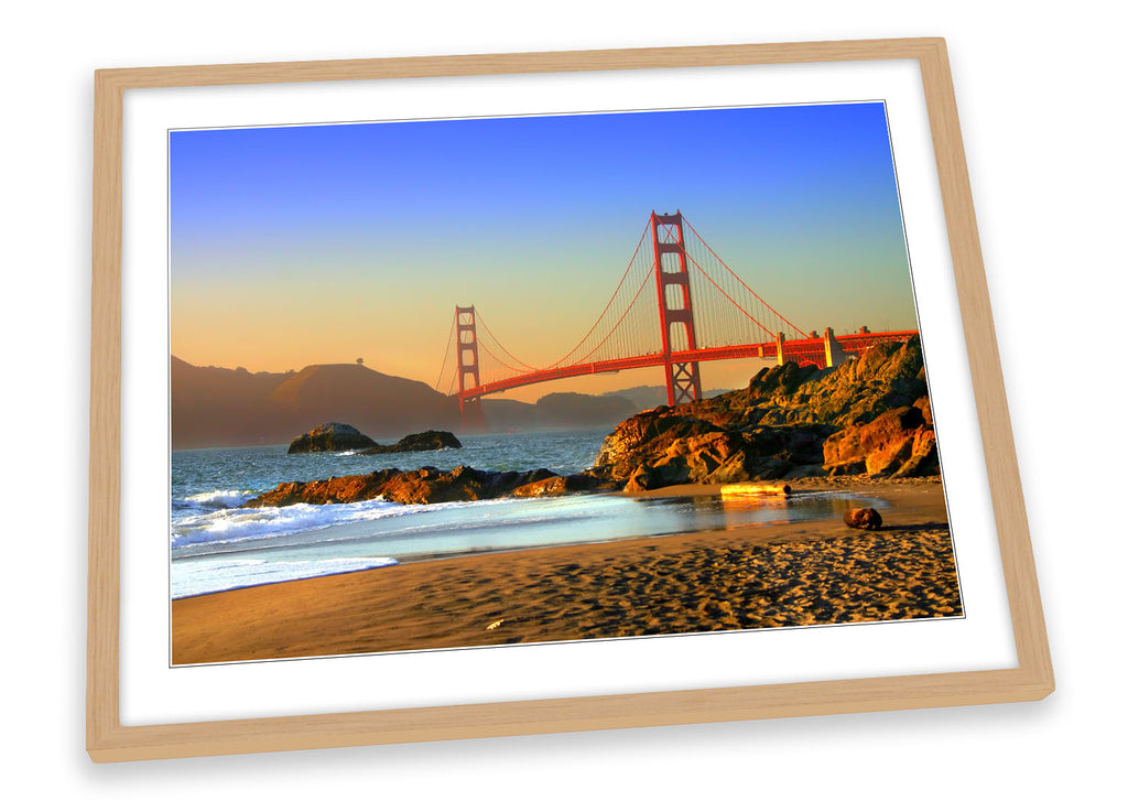 Golden Gate Bridge Framed