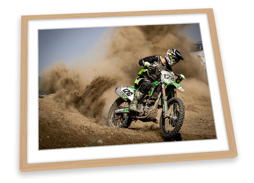 Dirt bike Motorbike Sport Framed