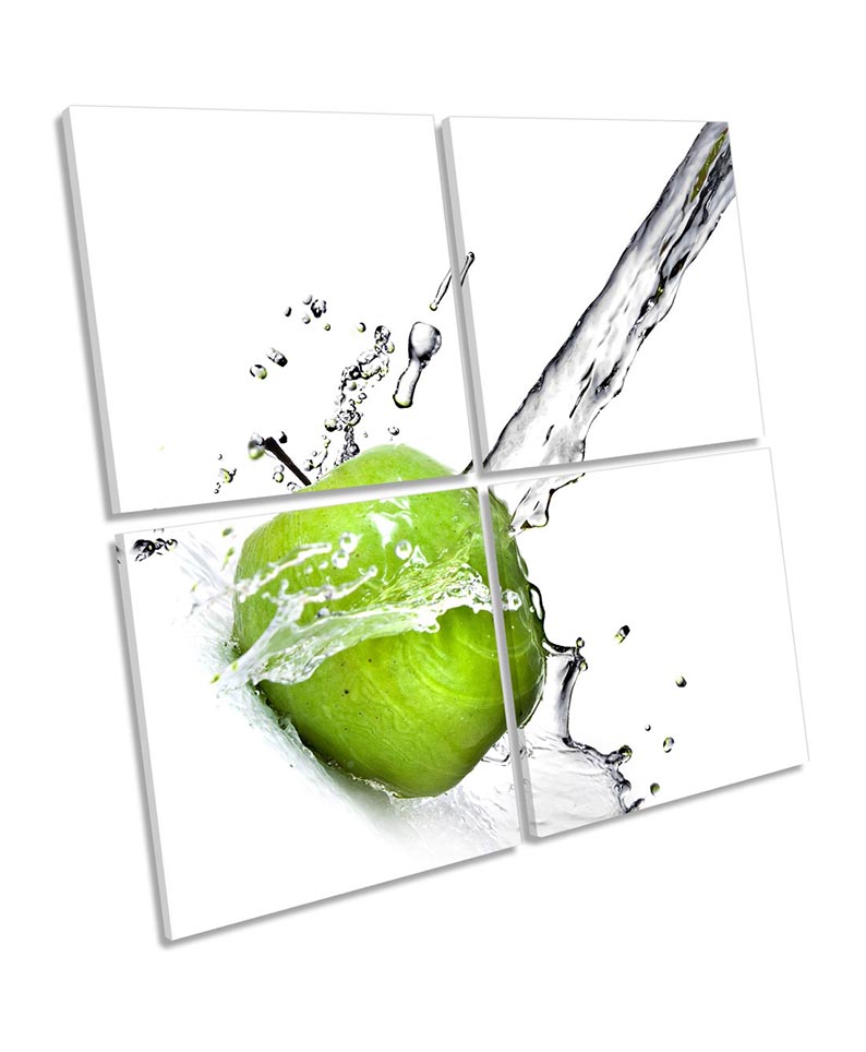 Apple Water Splash Kitchen Green