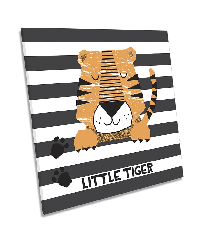 Little Tiger Kids Room Orange