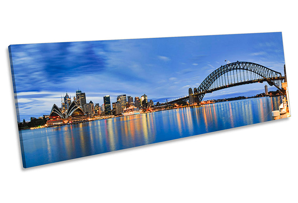 Sydney Harbour Bridge Blue