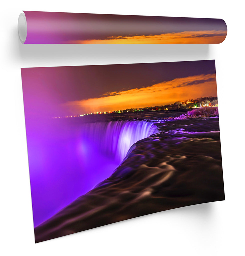 Niagara Falls Sunset Framed