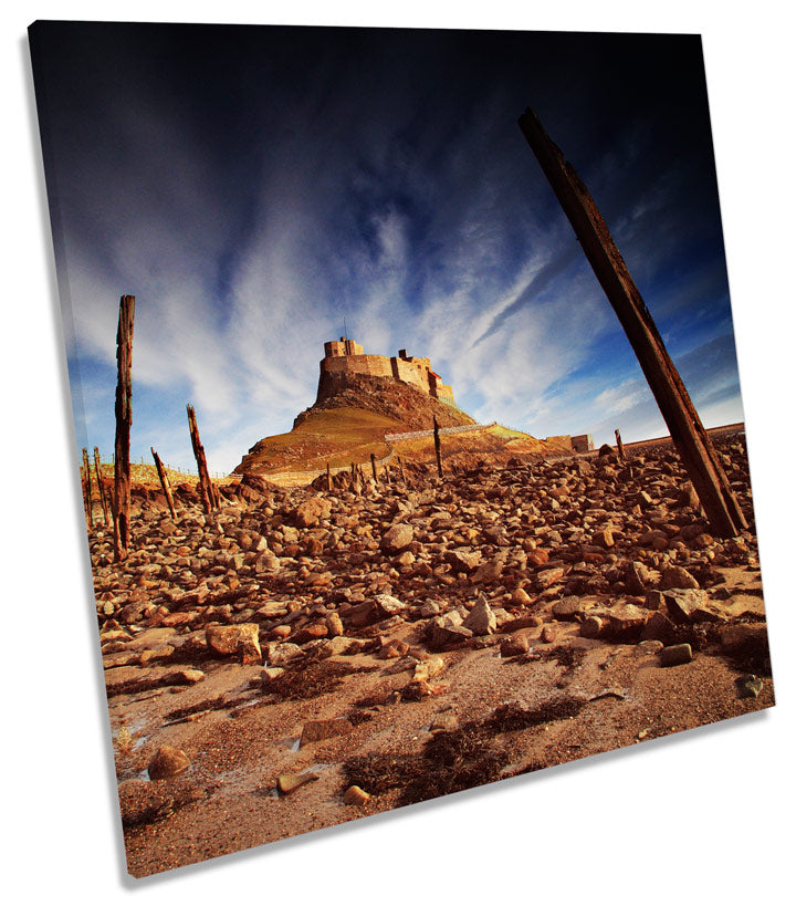 Lindisfarne Castle Holy Island Sunset