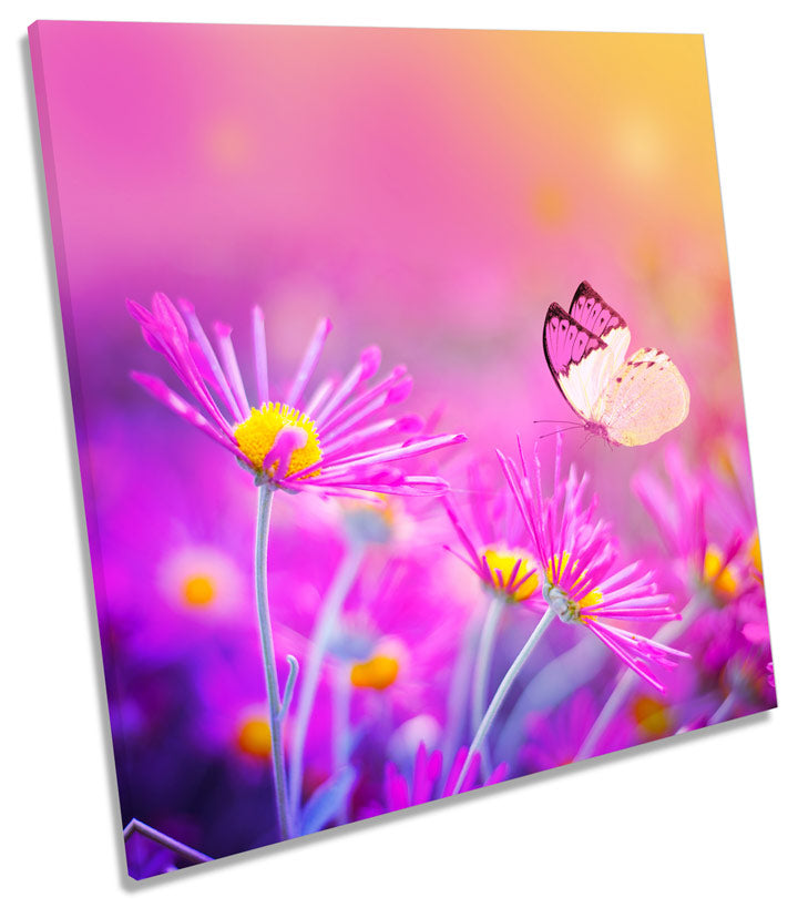 Summer Blossom Floral Butterfly