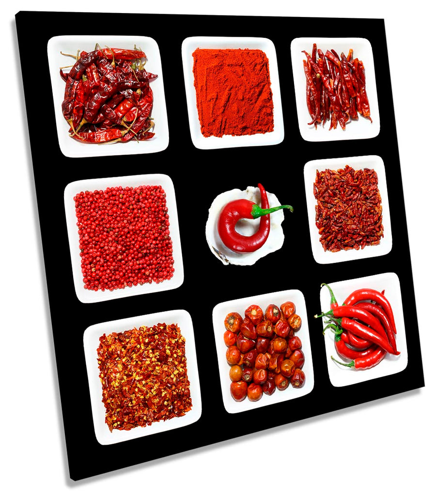 Chilli Spices Seeds Kitchen Red