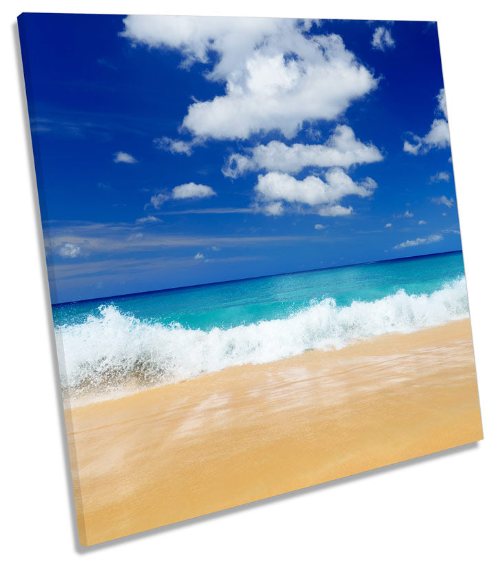 Beach Seascape Modern Blue