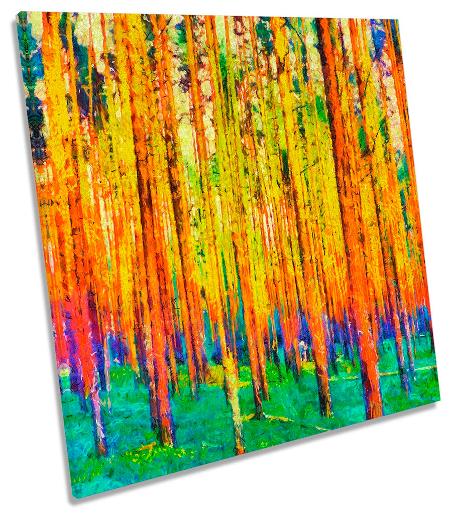 Abstract Forest Trees Repro