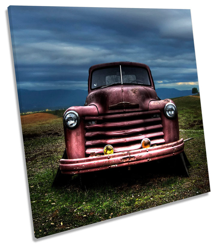 Abandoned Rusty Old Truck