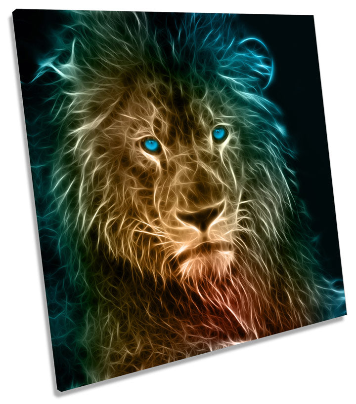 Lion Abstract