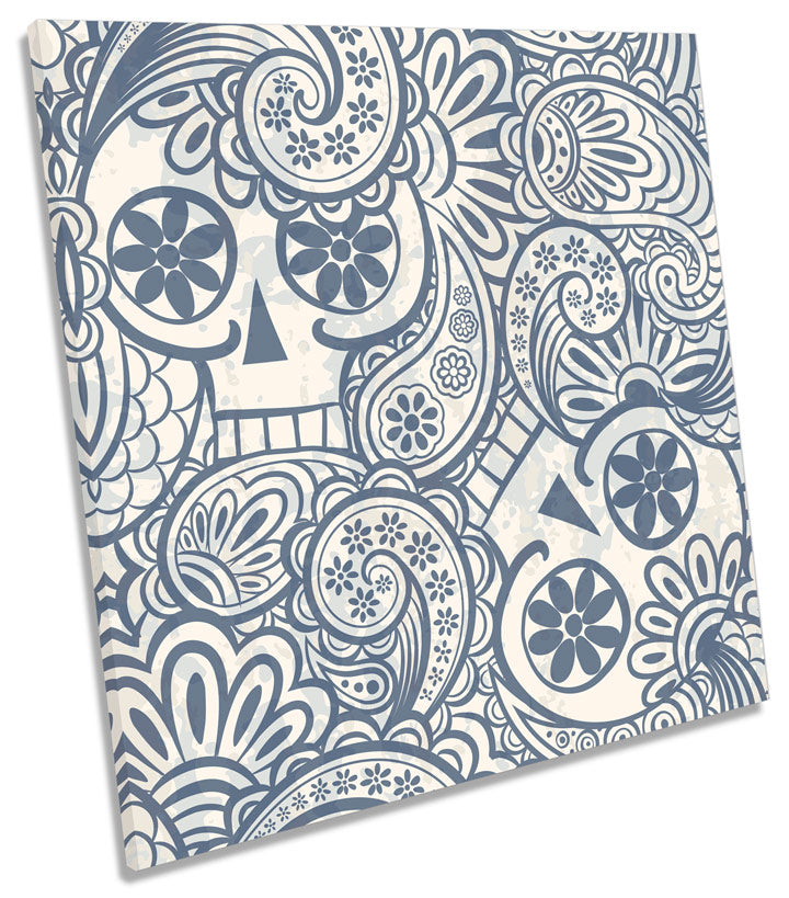 Skull Abstract Pattern Design