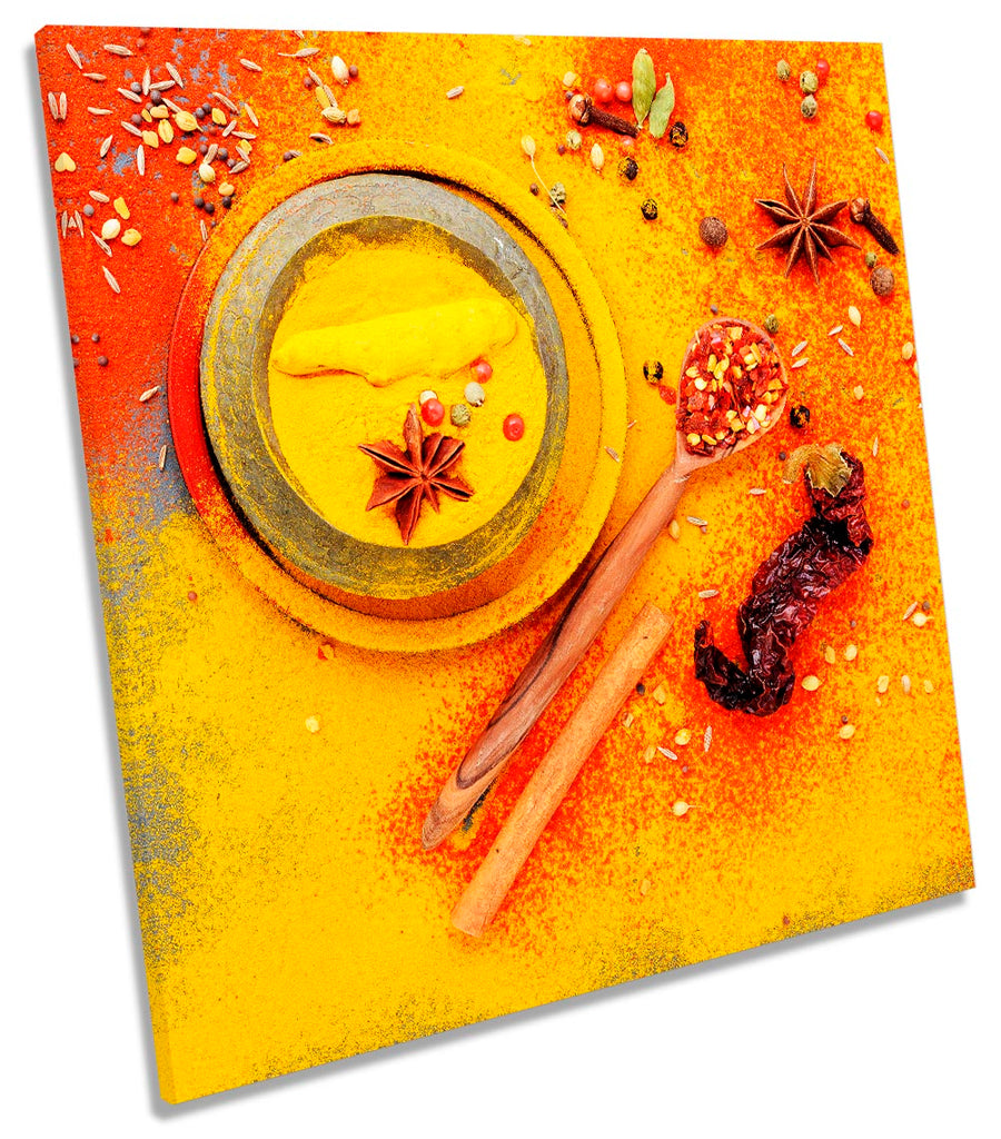 Spicy Herbs Powder Kitchen Orange