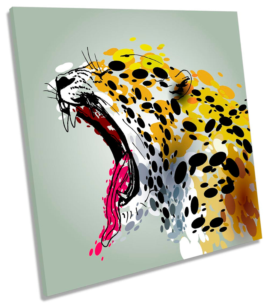 Roaring Jaguar Big Cat Multi-Coloured