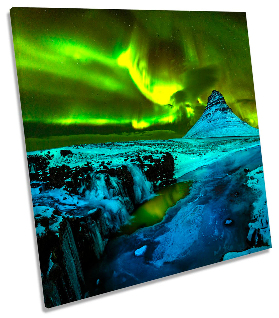 Iceland Northern Lights Green