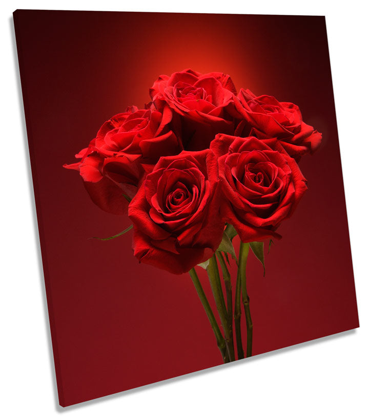 Bouquet of Red Roses Flowers