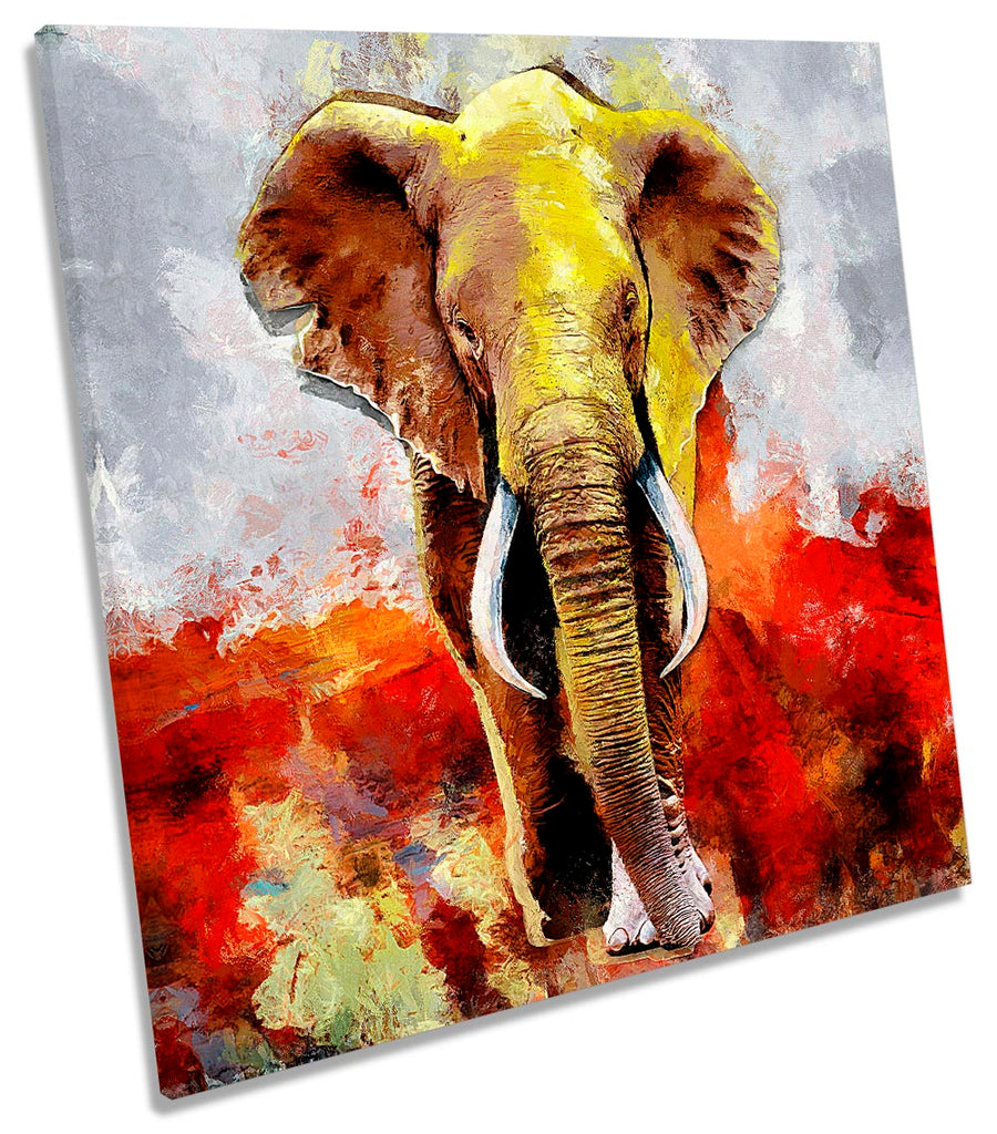 Elephant Moden Grunge Red