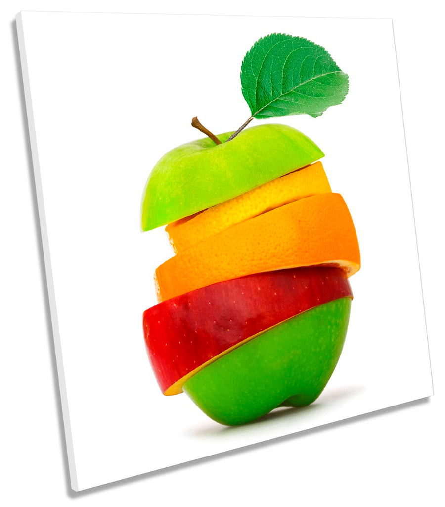 Apple Fruit Slices Kitchen Multi-Coloured