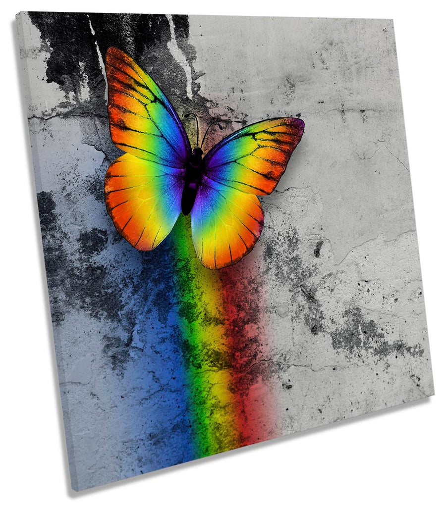 Rainbow Butterfly Multi-Coloured