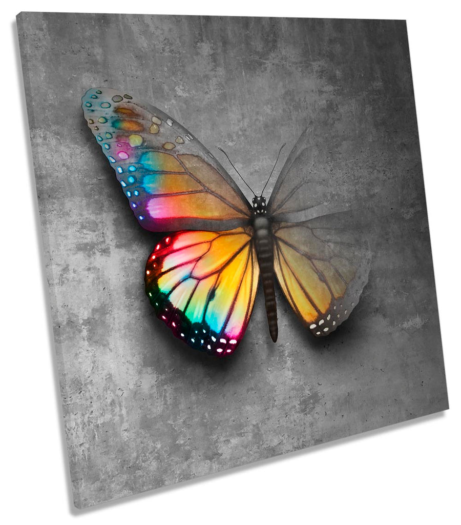 Abstract Butterfly Modern Grey