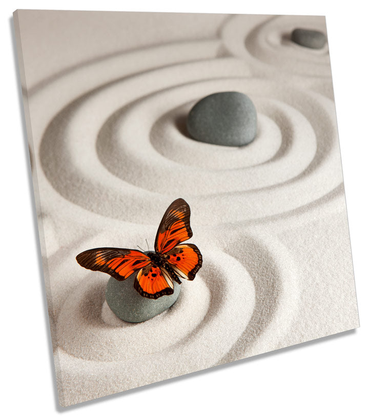 Zen Rocks Butterfly