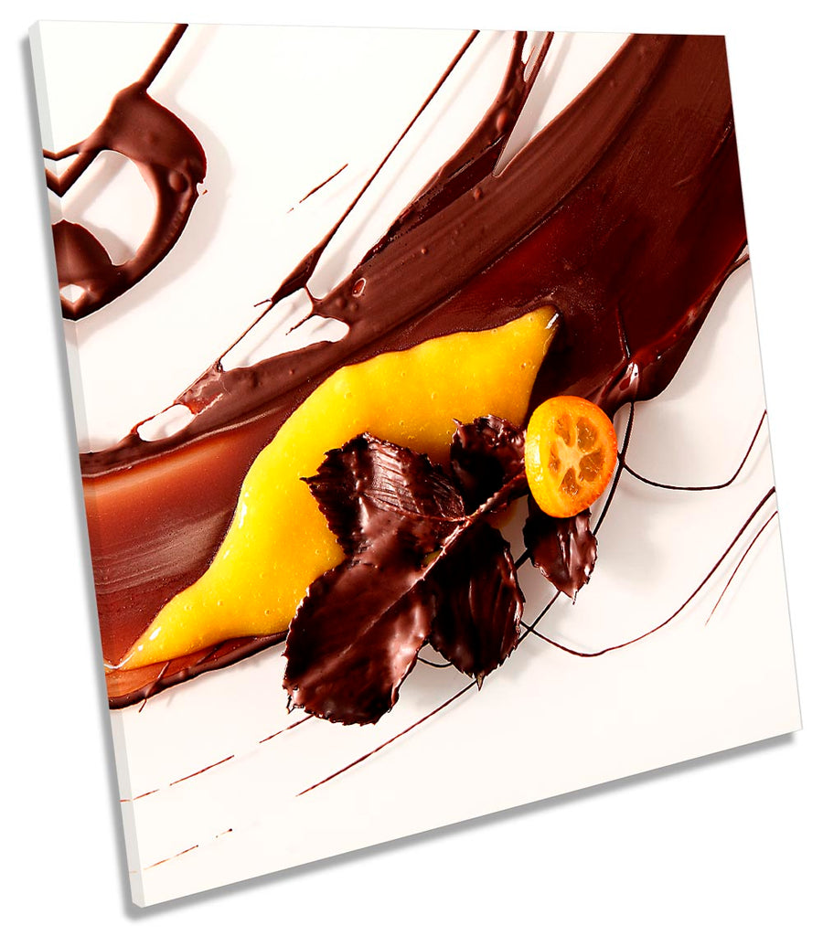 Abstract Chocolate Lemon