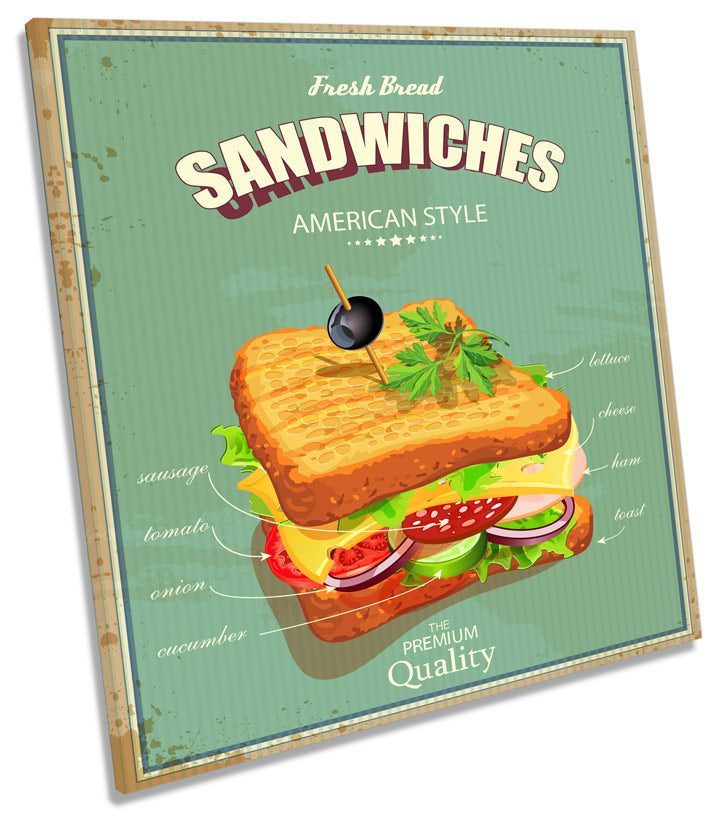 American Style Sandwiches Kitchen