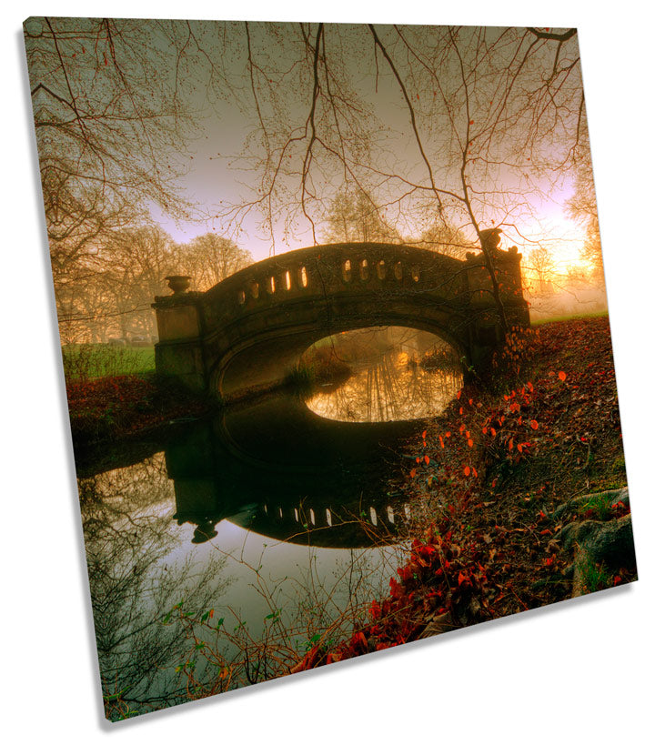 Autumn Bridge Landscape