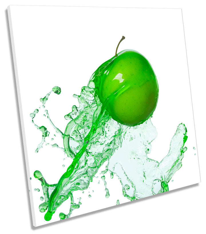 Kitchen Apple Splash Food Drink