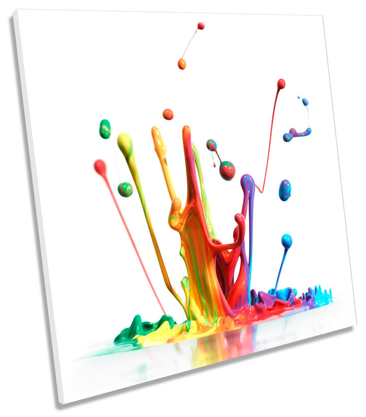 Rainbow Paint Splash