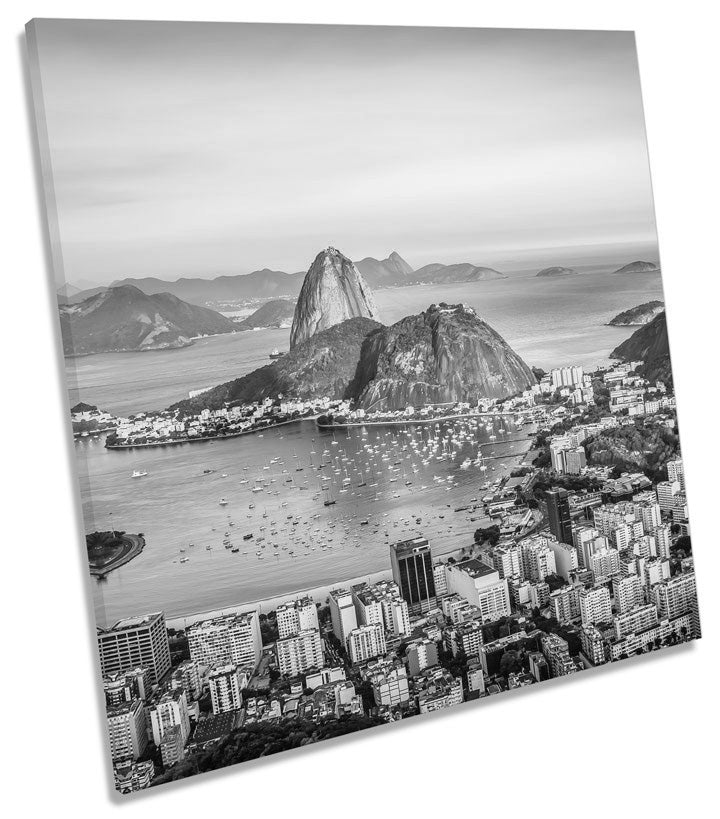 Rio de Janeiro City Brazil B&W