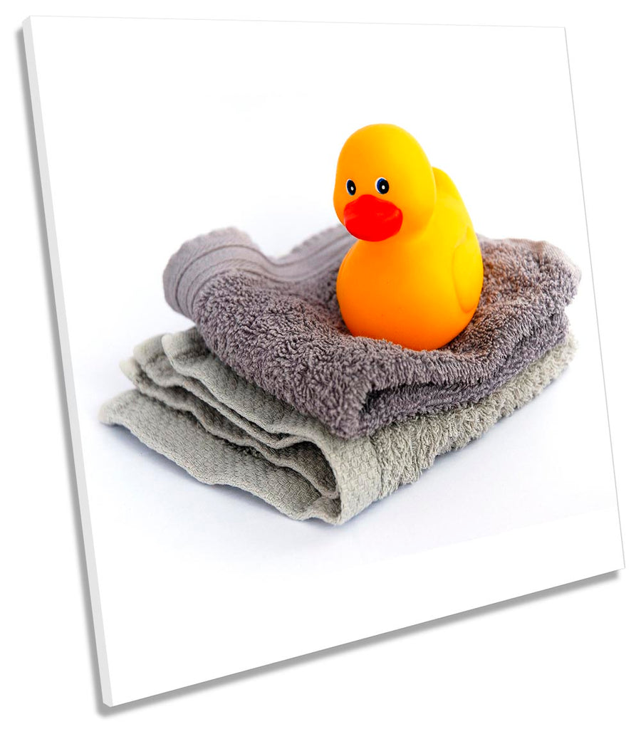 Rubber Duck Towel Bathroom Yellow