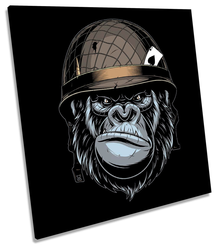 Army Monkey Helmet Black