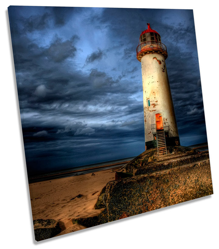 Lighthouse Talacre Beach North Wales