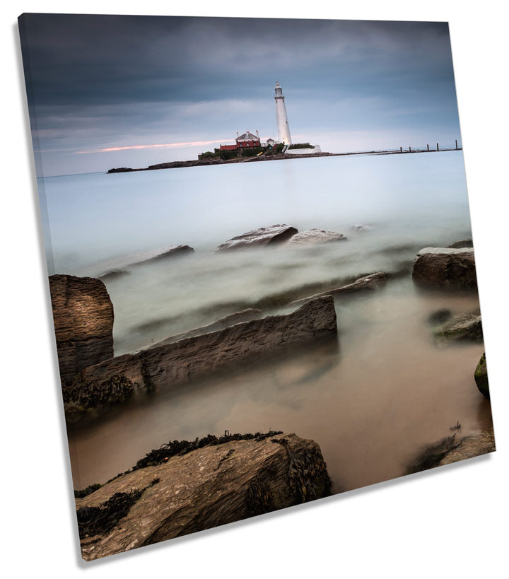 St Marys Island Lighthouse Tynemouth