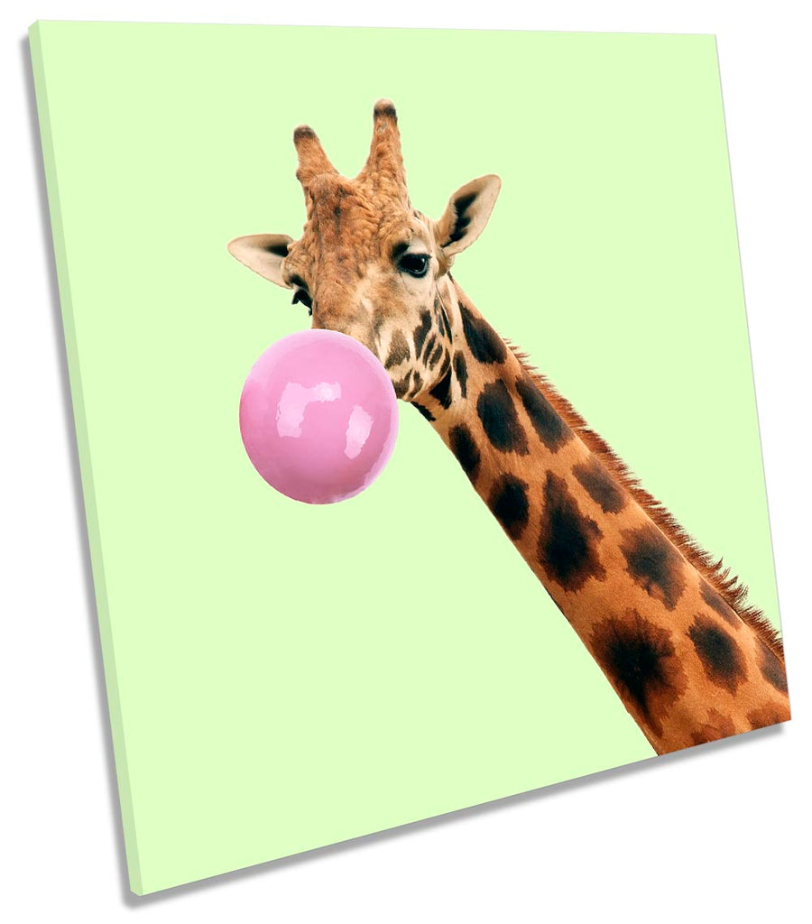 Giraffe Bubble Gum Green