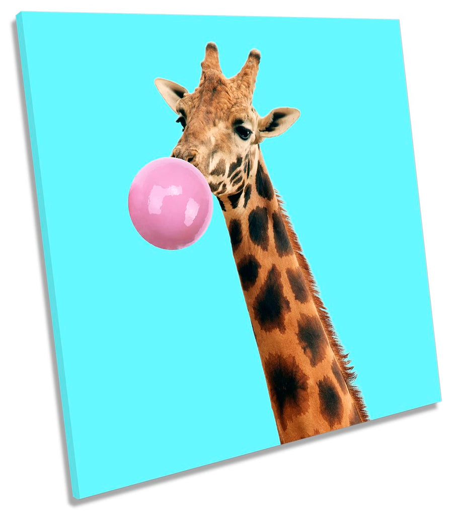 Giraffe Bubble Gum Blue