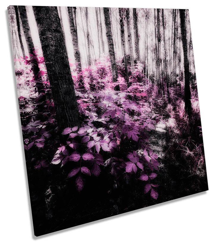 Landscape Scene Floral Forest