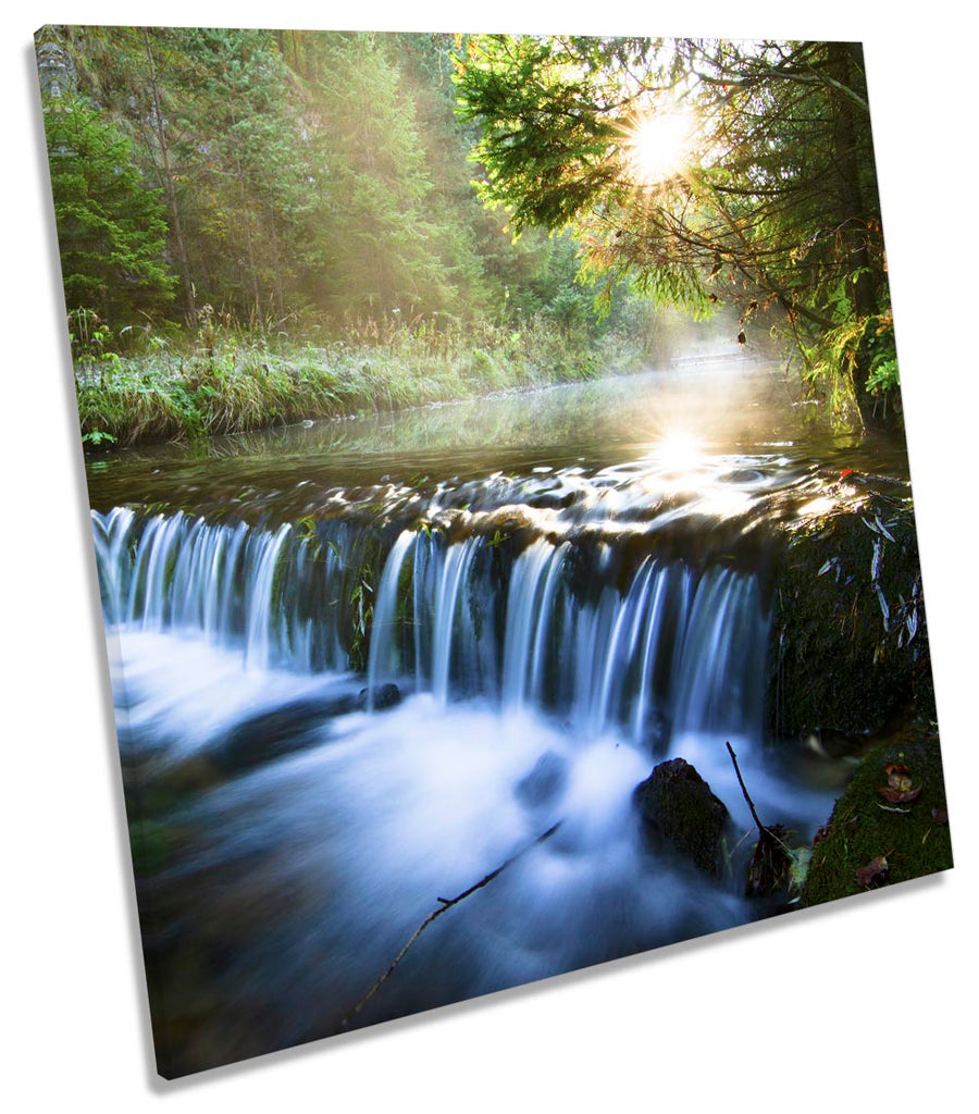 Green Waterfall Landscape