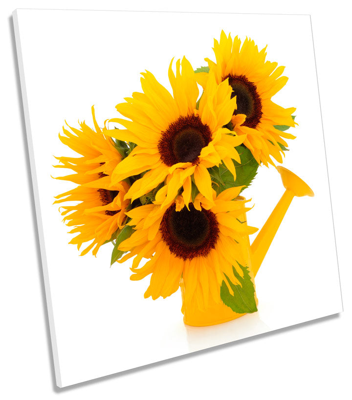 Sunflower Watering Can Floral