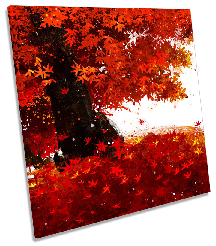 Modern Autumn Tree