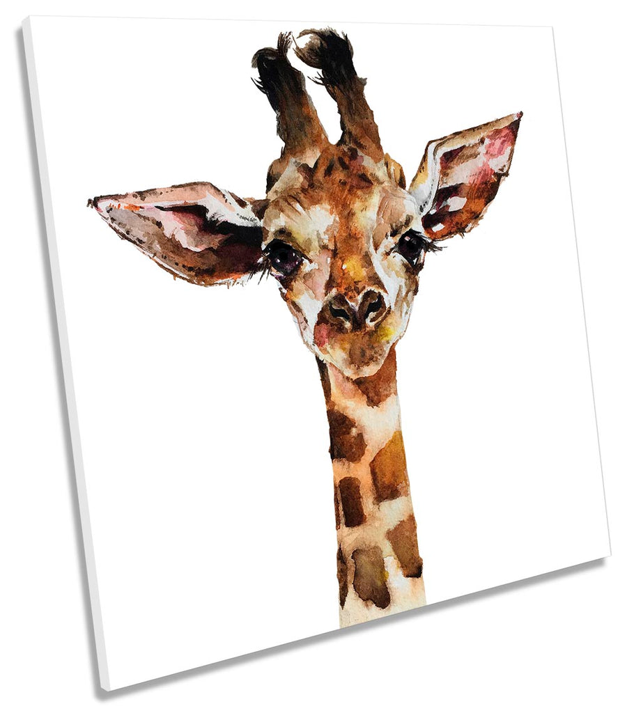 Giraffe Head White