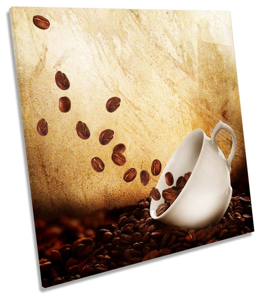 Coffee Beans Cup Brown