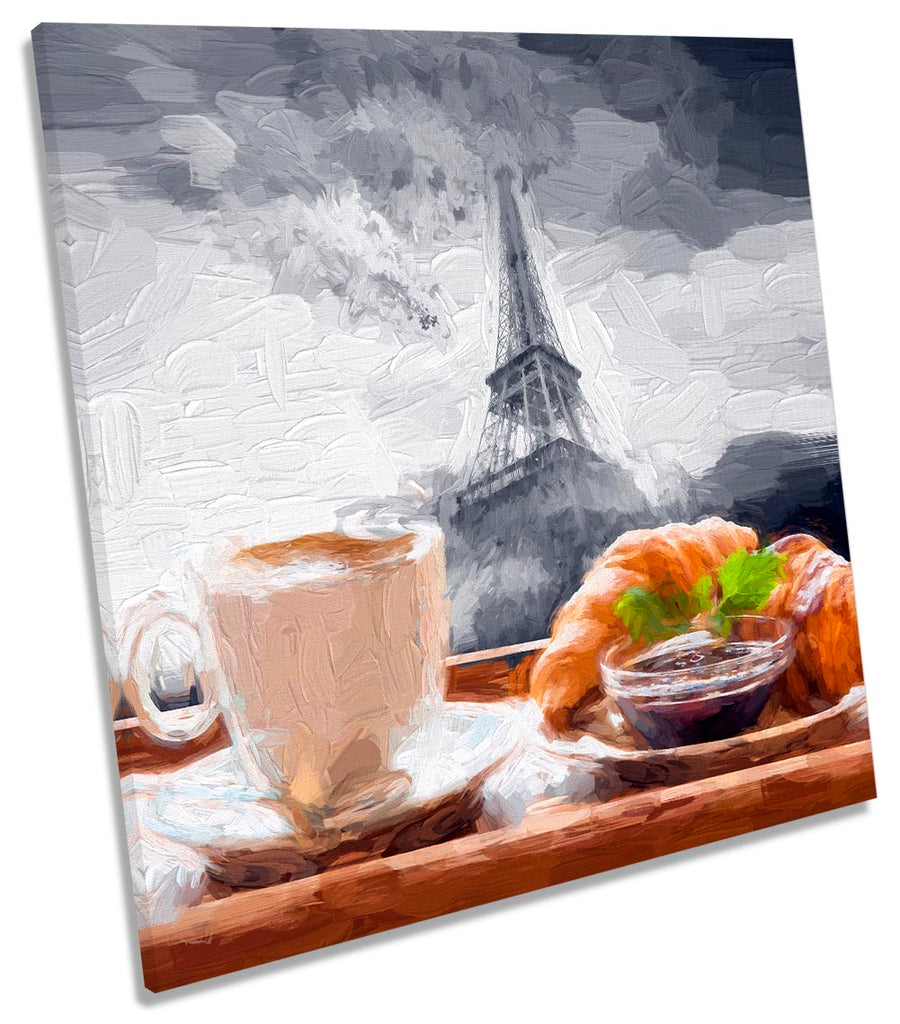 Coffee Eiffel Tower Café Grey