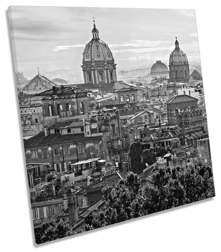 Rome Italy Cityscape B&W