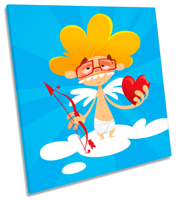 Cartoon Cupid Love Heart