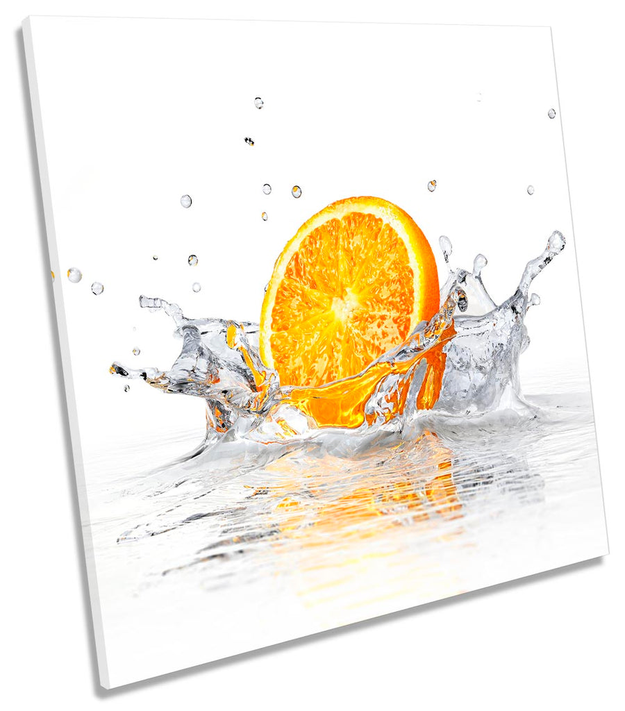 Orange Fruit Water Splash Orange