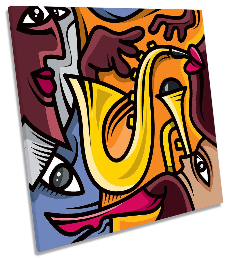 Jazz Music Saxophone Modern Multi-Coloured