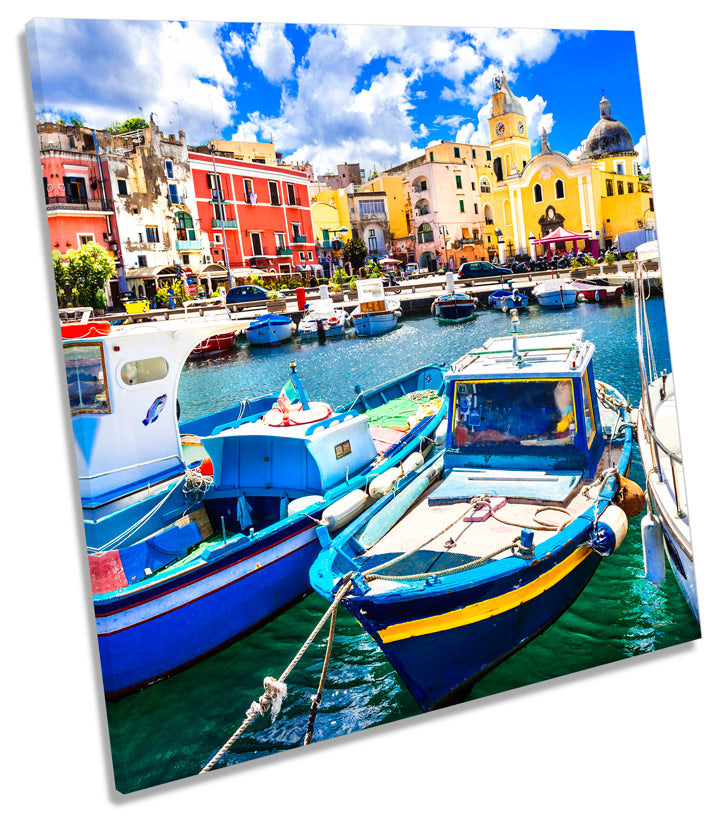 Procida Harbour Italy